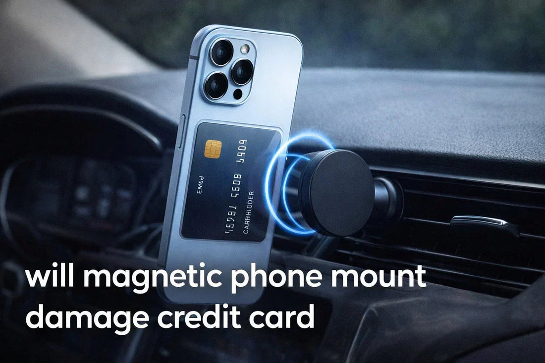 Will Magnetic Phone Mount Damage Credit Card?